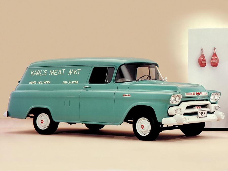  GMC 100 Panel Truck 1958 года  (фото 1 из 1)